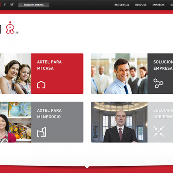 Thumbnail for Axtel web
